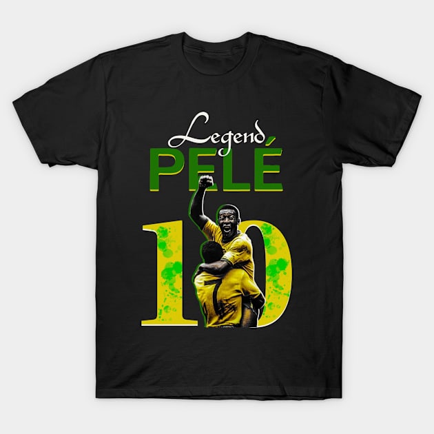 Rip Pele 1940-2022 T-Shirt by RAINYDROP